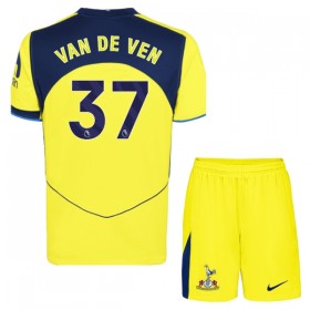 Koszulka Tottenham Hotspur Van De Ven 37 Dziecięcy Trzeci 2025-26 Koszulki Piłkarskie Krótki Rękaw